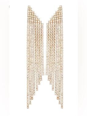 Rhinestone Drop Earrings*